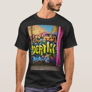 Camiseta "Design de Tipografia Técnica de T-Shirt - Sleek e
