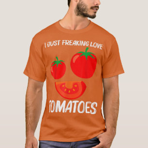 Camiseta Design de Tomate legal para Homens Mulheres Saudáv