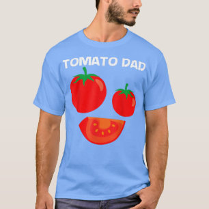 Camiseta Design de Tomate legal Para Pai Pai Saudável Berry