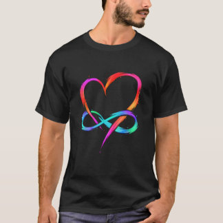Camiseta Design de Trabalho de arte de Polimomory Infinity 