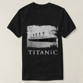 Camiseta Design de Transatlântico Titanic Vintage