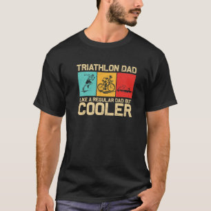 Camiseta Design De Triathlon Engraçado Para Carro De Nata