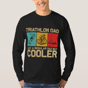 Camiseta Design De Triathlon Engraçado Para Carro De Nataçã