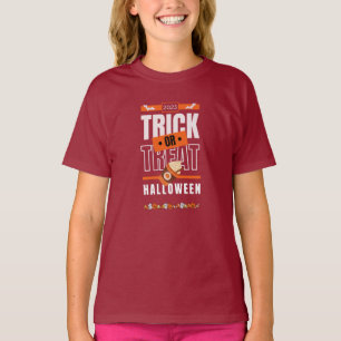 Camiseta design de Trick ou Treat-Halloween 2023