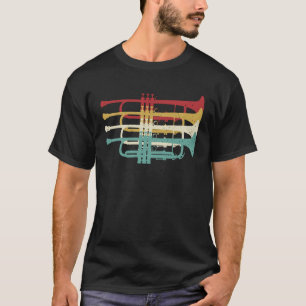 Camiseta Design de Trompete de Banda de Marcha