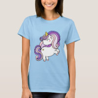 Design de Unicórnio Fofo para Meninas Mágicas