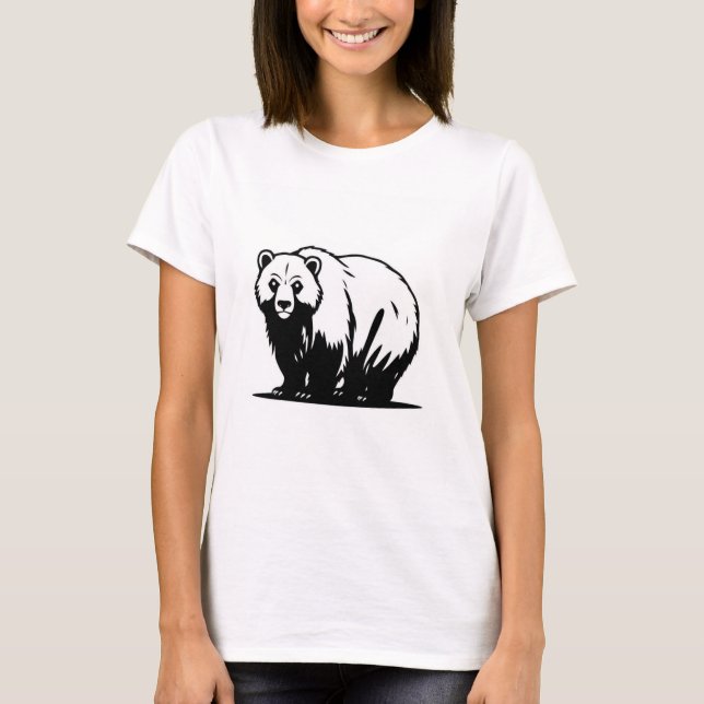 Camiseta design de urso 2 (Frente)