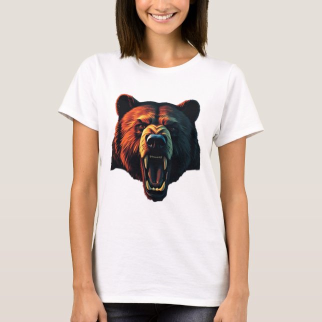 camiseta design de urso 3 (Frente)