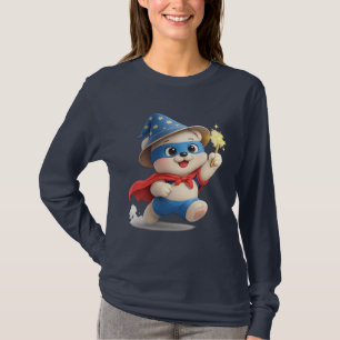 Camiseta Design de Urso de Pelúcia Adorável e Fofo