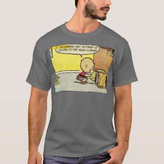 Camiseta Design de Ventilador Retro Original de Llamas Alto