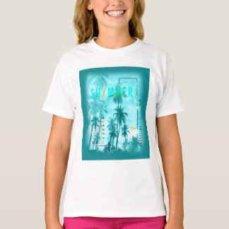 Camiseta Design de Verão da Califórnia