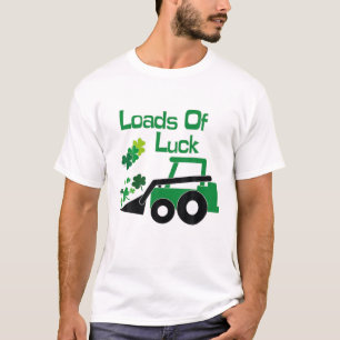 Camiseta Design De Vestuário Do Caminhão Do Dia de São Patr