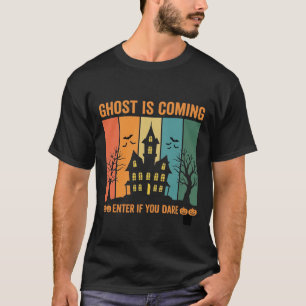 Camiseta Design de Vetor de Casa Assombrada por Fantasmas n