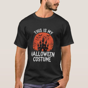Camiseta Design de Vetor de Castelo Assombrado de Fantasia