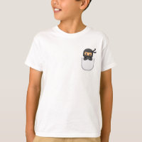 Design de vetor Ninja I de bolso bonito