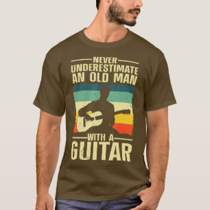 Camiseta Design De Violão legal Para O Jogador De Violão Do