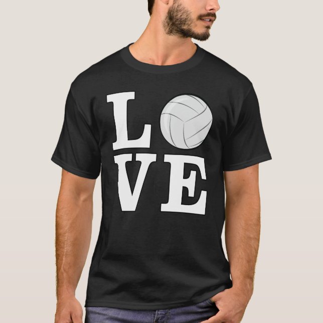 Camiseta Design de Volei Divertido (Frente)