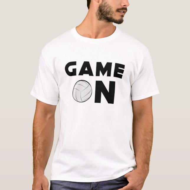 Camiseta Design de Volei Divertido (Frente)