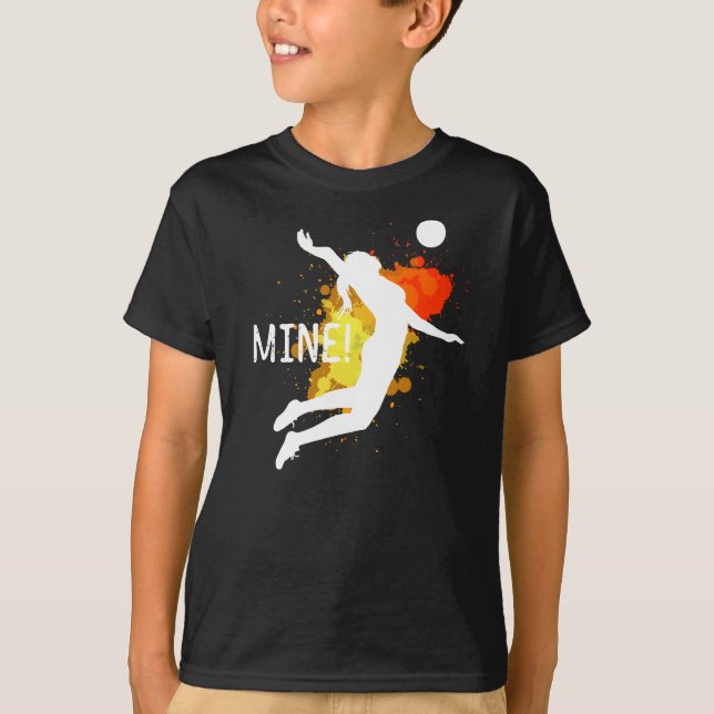 Camiseta Design de Voleibol (Frente)
