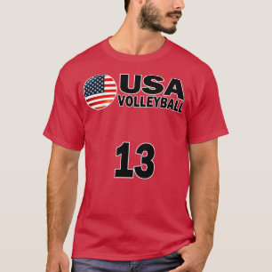 Camiseta DESIGN de Voleibol 13 dos EUA