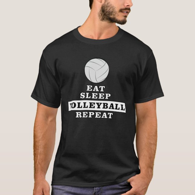 Camiseta Design de Voleibol Engraçado (Frente)