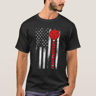 Camiseta Design De Voleibol Engraçado Para Homens Mulheres