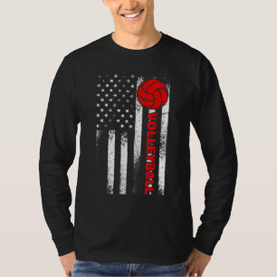Camiseta Design De Voleibol Engraçado Para Homens Mulheres