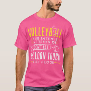 Camiseta Design De Voleibol Engraçado Para Jogador