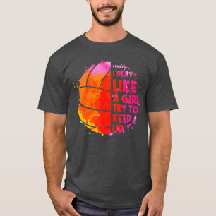Camiseta Design De Voleibol Engraçado Para Mulheres