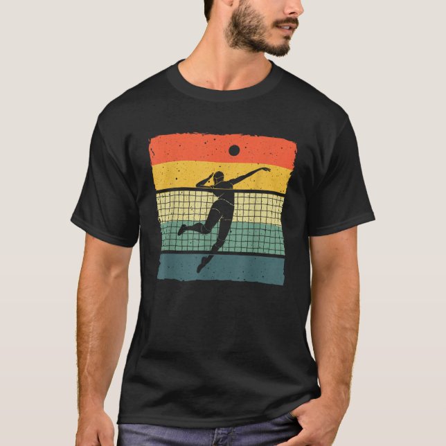 Camiseta Design De Voleibol Masculino (Frente)