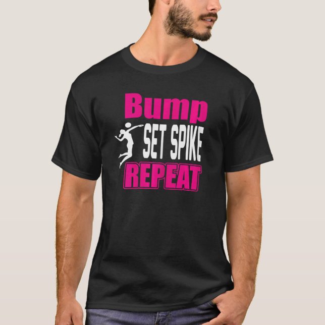 Camiseta Design de Voleibol para Meninas (Frente)