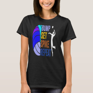 Camiseta Design de Voleibol para Meninas