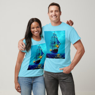 Camiseta Design de Voz no Mar de Alta Porte