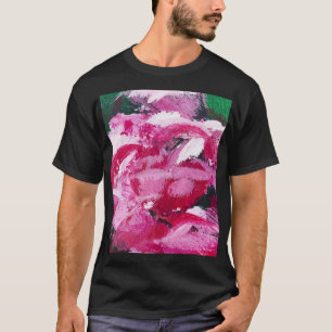 Camiseta Design de wallpaper de pintura de abstrato
