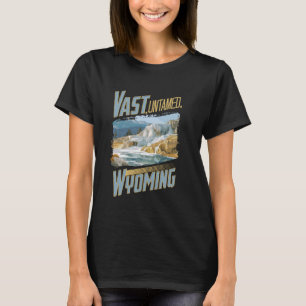 Camiseta Design de Wyoming não domadoCapturi design de ator