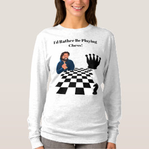 Camiseta Design de Xadrez Estratégico - A Arte do Jogo