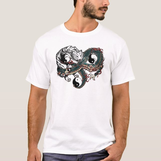 Camiseta Design de Yin Yang (Frente)