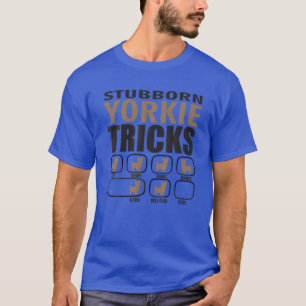 Camiseta Design de Yorkie entusiasmado para anões de cães a