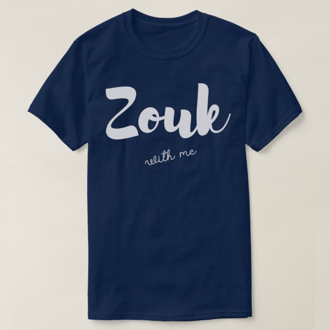 Camiseta Design de Zouk (Frente do Design)