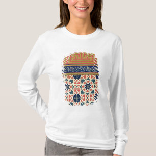 Camiseta Design decorativo árabe (litho da cor)