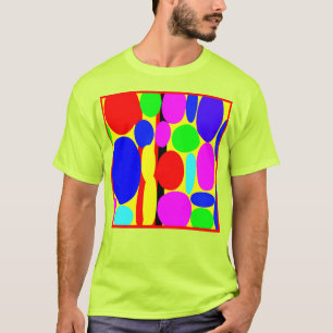 Camiseta Design dinâmico colorido