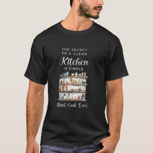 Camiseta Design Divertido de Chef para Homens Mulheres Aman