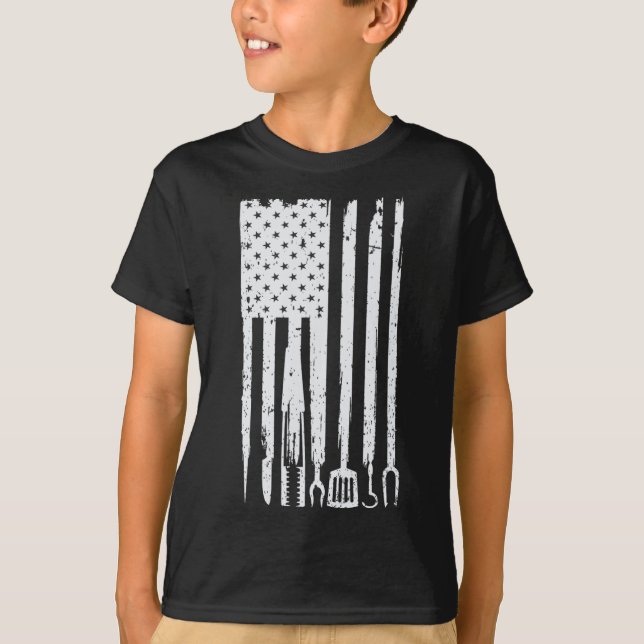 Camiseta Design Divertido de Churrasco! Para Fãs de Fumar  (Frente)