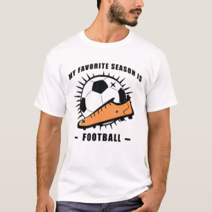 Camiseta Design Divertido de Futebol