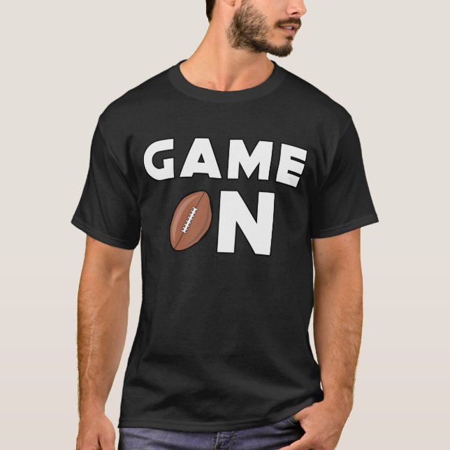 Camiseta Design Divertido de Futebol (Frente)