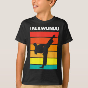 Camiseta Design Divertido de Taekwondo para Homens e Mulher