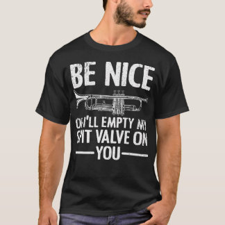 Camiseta Design Divertido de Trompete para Homens e Mulhere