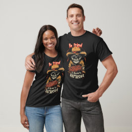 Camiseta Design Divertido de Zumbi em um Preto
