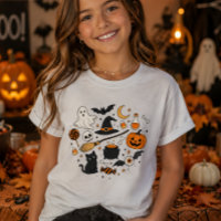 Design Divertido e Assustador de Halloween Fofo