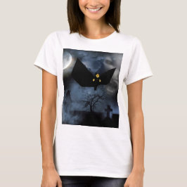 Camiseta Design divertido e assustador para o Halloween